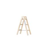 PROSTOSTOJEČA LESTEV ŽAŽE 2X3 STOPNIC LESENA A3 1.06M