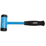 PROTIODBOJNO KLADIVO Z NASTAVKI IZ PLASTIČNE MASE UNIOR 55 MM ART. 819A (628815)