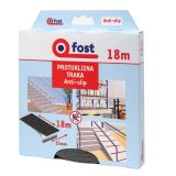VEČNAMENSKI LEPILNI TRAK FOST PROTIZDRSNI ČRN 18 M X 25 MM