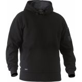 PULOVER BISLEY S KAPUCO IZ FLISA ČRN ŠT. 4XL