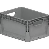 KONTEJNER - ZABOJNIK SURPLUS PVC 40X30X22 CM - SIV POLNE STENE 20L