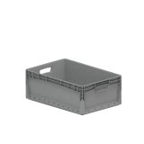 KONTEJNER - ZABOJNIK SURPLUS PVC 60X40X22 CM - SIV POLNE STENE 42L