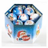 PVC BUNKA GLOSSTYLE BUNKE V ŠKATLI 14 KOSOV 5 CM 7 POSUTIH, 7 GLADKIH