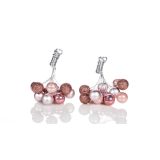 PVC BUNKA GLOSSTYLE MINI BUNKICE NA ŽICI 20MM 2/1 ROZA