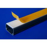 PVC KANAL NIK-2S 30X17 2M ANTRACIT SAMOLEPILNI