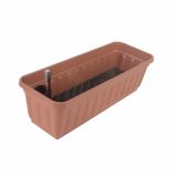 PE KORITO Z VODNO REZERVO ALPFA 100 CM TERACCOTA