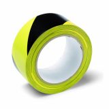 PVC LEPILNI TRAK SCHULLER WARNING TAPE 50MM X 33M - OPOZORILNI RUMENO - ČRNI