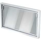 PRIBOR ZA ODVODNJAVANJE ACO PVC NAGIB. OKNO BELO IZOLAC. ZASTEKLITEV 60X40