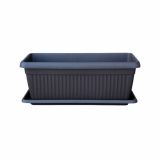 PE PODSTAVEK ZA KORITO MEDITERAN MAXI 80 X 32 ANTRACIT