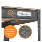 PVC REGAL VONHAUS 90X120X60 CM 2P/100KG HAMMERITE