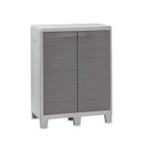 ORODNA OMARA-KRILNA VRATA PVC, 2 POLICI 78X46X101 CM