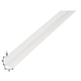 KOTNI PROFIL ALBERTS PVC, 20X20X1.5X1000 MM BEL