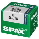 UNIVERZALNI VIJAK SPAX PZ 3.5X16 YELLOX A2G V ZAVITKU 300KOS