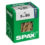 UNIVERZALNI VIJAK SPAX PZ 3.5X50 YELLOX A2G V ZAVITKU 75KOS