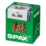 UNIVERZALNI VIJAK SPAX PZ 3.5X50 YELLOX A2G V ZAVITKU 75KOS