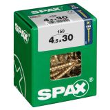 UNIVERZALNI VIJAK SPAX PZ 4.5X30 YELLOX A2G V ZAVITKU 150 KOS