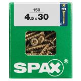 UNIVERZALNI VIJAK SPAX PZ 4.5X30 YELLOX A2G V ZAVITKU 150 KOS