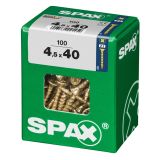 UNIVERZALNI VIJAK SPAX PZ 4.5X40 YELLOX A2G V ZAVITKU 100 KOS