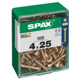UNIVERZALNI VIJAK SPAX PZ 4X25 YELLOX A2G V ZAVITKU 100KOS