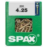 UNIVERZALNI VIJAK SPAX PZ 4X25 YELLOX A2G V ZAVITKU 200KOS