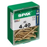 UNIVERZALNI VIJAK SPAX PZ 4X40 YELLOX A2G V ZAVITKU 40KOS
