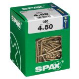 UNIVERZALNI VIJAK SPAX PZ 4X50 YELLOX A2G V ZAVITKU 250KOS