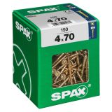 UNIVERZALNI VIJAK SPAX PZ 4X70 YELLOX A2G V ZAVITKU 150KOS