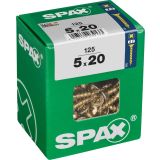 UNIVERZALNI VIJAK SPAX PZ 5X20 YELLOX A2G V ZAVITKU 125KOS