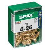 UNIVERZALNI VIJAK SPAX PZ 5X25 YELLOX A2G V ZAVITKU 50KOS