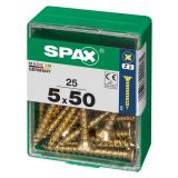 UNIVERZALNI VIJAK SPAX PZ 5X50 YELLOX A2G V ZAVITKU 25KOS