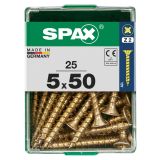 UNIVERZALNI VIJAK SPAX PZ 5X50 YELLOX A2G V ZAVITKU 25KOS