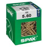 UNIVERZALNI VIJAK SPAX PZ 5X60 YELLOX A2G V ZAVITKU 150KOS