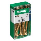 UNIVERZALNI VIJAK SPAX PZ 5X70 YELLOX A2G V ZAVITKU 10KOS