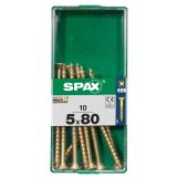 UNIVERZALNI VIJAK SPAX PZ 5X80 YELLOX A2G V ZAVITKU 10KOS