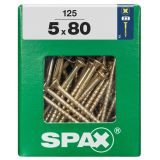 UNIVERZALNI VIJAK SPAX PZ 5X80 YELLOX A2G V ZAVITKU 125KOS