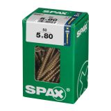 UNIVERZALNI VIJAK SPAX PZ 5X80 YELLOX A2G V ZAVITKU 50 KOS