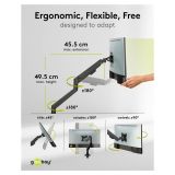 RAČUNALNIŠKI DODATEK GOOBAY NOSILEC NAMIZNO DUAL MOUNT WITH GAS SPEING 17