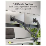 RAČUNALNIŠKI DODATEK GOOBAY NOSILEC NAMIZNO DUAL MOUNT WITH GAS SPEING 17