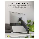 RAČUNALNIŠKI DODATEK GOOBAY NOSILEC NAMIZNO SIGLE FREESTANDING 17" TO 32"