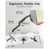 RAČUNALNIŠKI DODATEK GOOBAY NOSILEC NAMIZNO SINGLE MOUNT GAMING WITH GAS