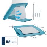 RAČUNALNIŠKI DODATEK LEITZ COSY-WOW STOJALO ZA PRENOSNIK ERGO COSY 13'-17' MODER