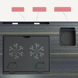 RAČUNALNIŠKI DODATEK LYDSTO RAČUNALNIŠKA MIZICA ZLOŽLJIVA