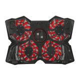 HLADILNO STOJALO ZA PRENOSNIK TRUST GXT 278 ČRNO-RDEČ