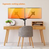 RAČUNALNIŠKI DODATEK VONHAUS NOSILEC ZA MONITOR DVOJNI DO 32" PLINSKI DROG