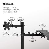 RAČUNALNIŠKI DODATEK VONHAUS NOSILEC ZA MONITOR IN PRENOSNIK