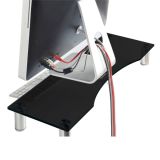 RAČUNALNIŠKI DODATEK VONHAUS STEKLEN PODSTAVEK ZA MONITOR L ČRN