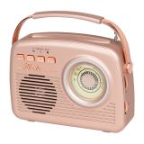 RADIO BOOMBOX XPLORE XP5409 GOLD/ROSE
