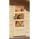 LESENA VRTNA HIŠKA KARIBU RADUR 0 370X236X247 LES 28MM