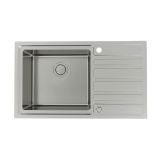 NERJAVNO POMIVALNO KORITO ALVEUS RANDO UP 50 SATIN 865X505 MM, LEVI