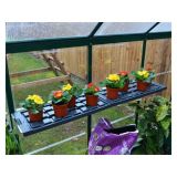 RASTLINJAK - HYBRID 6X10 + DODATKI - KOMPLET PLASTIČNIH POLIC